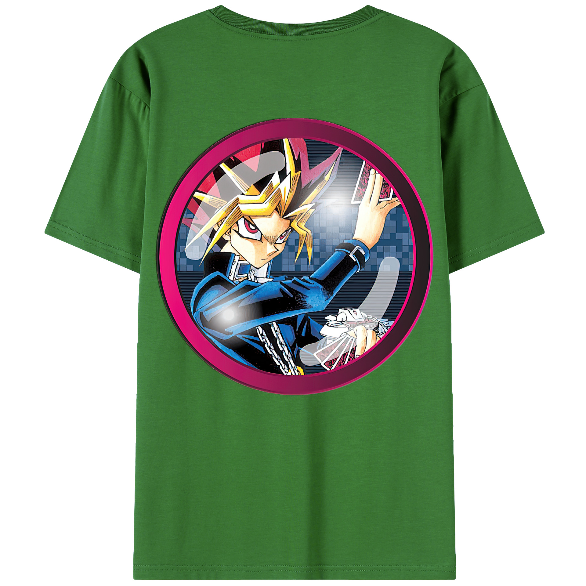 （画像用） 遊☆戯☆王 Yu-Gi-Oh! レディース半袖Tシャツ(バックプリント)